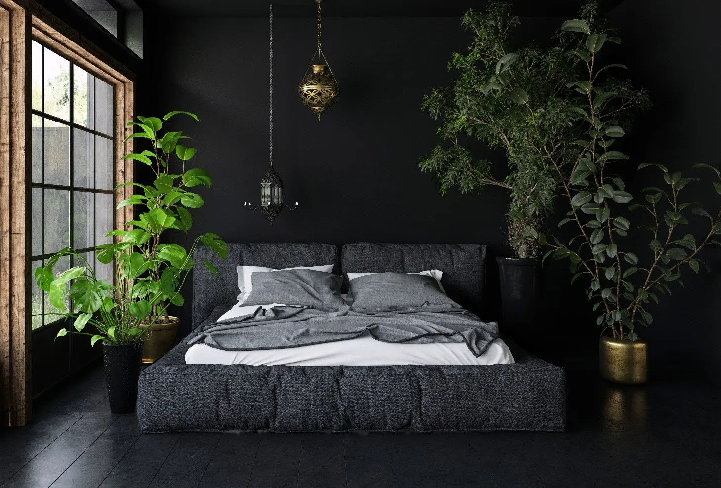 Elegant and Bold Creating the Perfect Black Bedroom AestheticElegant and Bold Creating the Perfect Black Bedroom Aesthetic