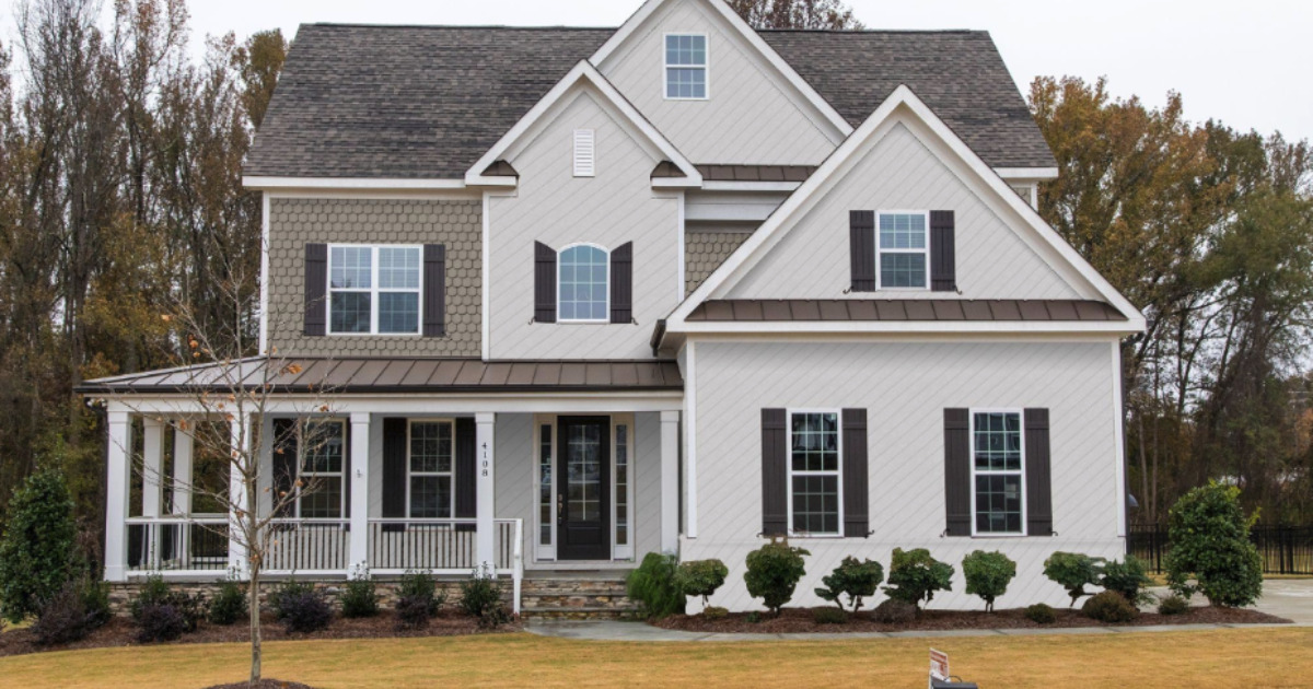 Small White House with Black Trim The Perfect Modern Aesthetic